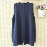 Women Vest Middle-Aged Vest Loose Sweaters