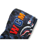 Ape Hoodie Camouflage Two Hat Cardigan Zipper
