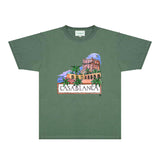 Casablanca T Shirts Fashion Print Street