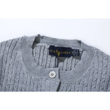 Ralph Lauren Knitted sweaters Crew Neck Solid Color Embroidery