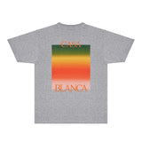 Casablanca T Shirts Fashion Print Street