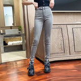 Women Jeans Elastic Skinny Slimming Slim Fit