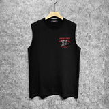 Amiri tank top bull printing