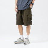 Unisex Shorts Large Workwear with Pocket Shorts Casual Loose