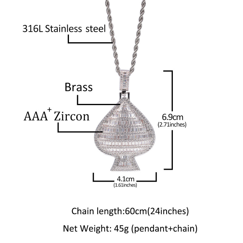 Jewelry Vintage Accessories ins Diamond Necklace St. Valentine's Spectrum