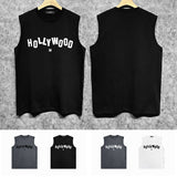 Amiri tank top hollywood letterprinting