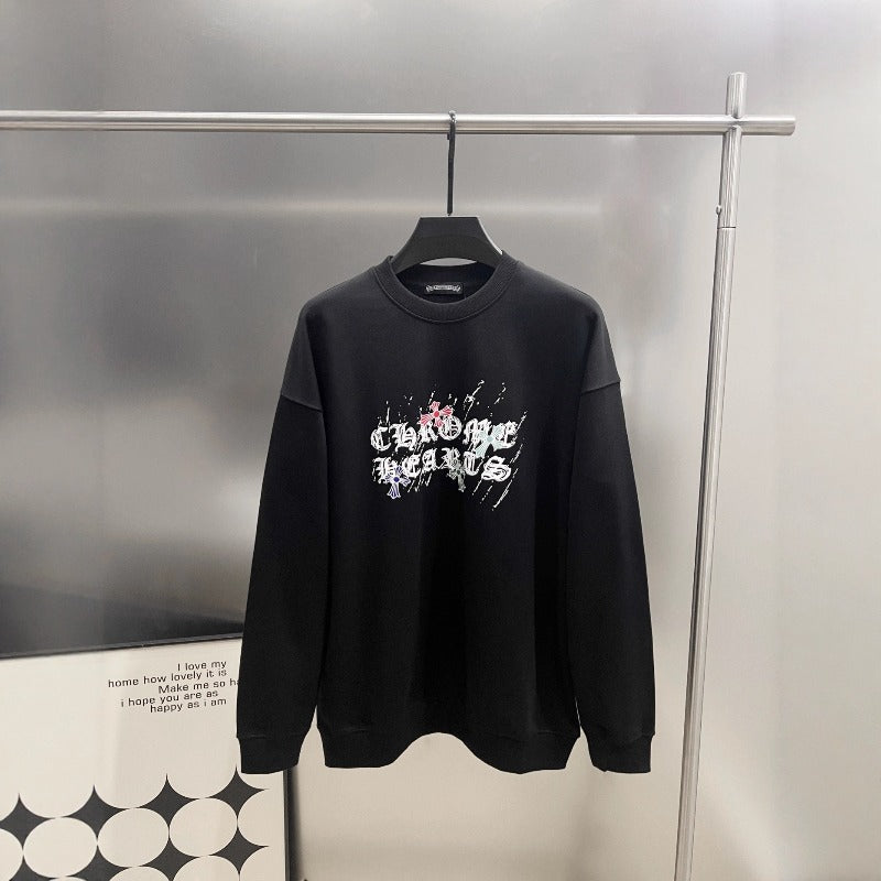 Chrome Hearts Sweatshirt Autumn/Winter Crew Neck Sweater