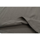 Fog Essentials T Shirts Spring Summer FOG Flocking Letters Crew Neck Pullover Short Sleeves