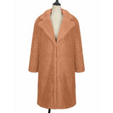 Women Fur Jacket Fashion Lamb Wool Coat