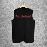 Amiri tank top sanskrit printing