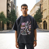 Mens Vintage T Shirt Short Sleeve T-Shirt Men's and Women's