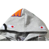 Bathing Ape Hoodie Embroidery Solid Color Sweater Men