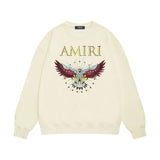 Amiri Sweatshirt Printed Trendy Pure Cotton