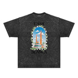 Casablanca Distressed T-Shirt