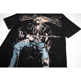 Godspeed T-Shirt Retro Fantasy Pattern