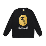 Bathing ape Crew neck sweatshirt