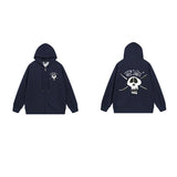 Stussy Hoodie Zip-Up Cardigan Fleece Hooded Sweater