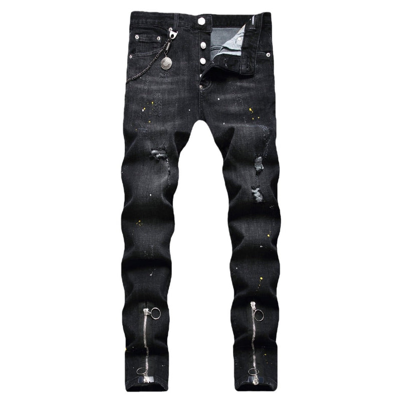 DSQ2 Jeans Ripped Stretch Jeans