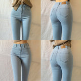 Women Jeans Elastic Skinny Slimming