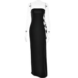 Women Dress Fashion Sexy Bow Dress