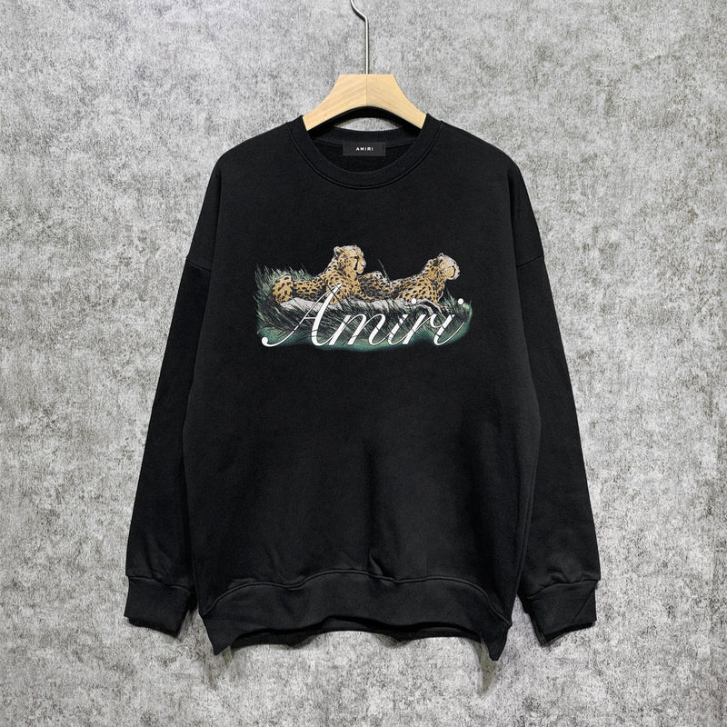 Amiri Sweatshirt Printed Trendy Pure Cotton