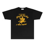 Rhude T Shirts Printed Trendy Pure Cotton