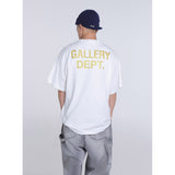 Unisex T-Shirts GALLERY DEPT Casual Loose T-Shirt