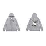Stussy Hoodie Zip-Up Cardigan Fleece Hooded Sweater