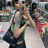 Chh Chrome Heart Leather Bag Fashion Sword