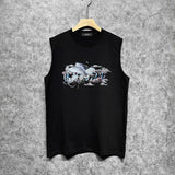 Amiri tank top caiyun pegasus printing