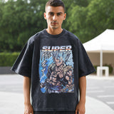 Mens Vintage T-Shirt Printed Short Sleeve T-Shirt