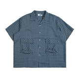 Unisex Shirt Cityboy Plaid Loose Summer Coat