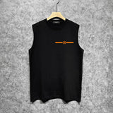 Amiri tank top spider letter printing