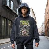 Mens Vintage Hooded Sweater for Men and Women