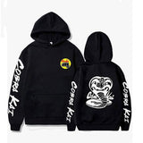 Cobra Kai Baseball Jacket Karate Kid Karate Kid Val Armorr Cobra Printed Hooded Men's Top Sweater
