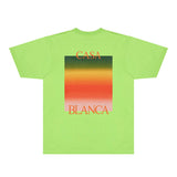 Casablanca T Shirts Fashion Print Street