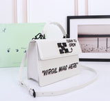 Off White Bag Casual Outdoor Convenient Tote Bag