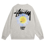 Stussy Sweatshirts Autumn/Winter Fleece Couple Sweatshirts