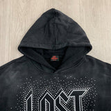 Lost intricacy Hoodie rhinestones