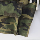 Godspeed Shorts Summer GOD Camo Overalls Denim Shorts