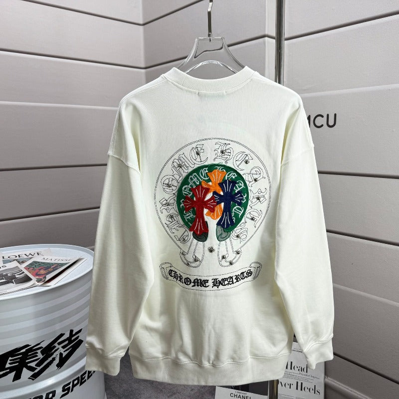 Chrome Hearts Sweatshirt Autumn/Winter Crew Neck Guard