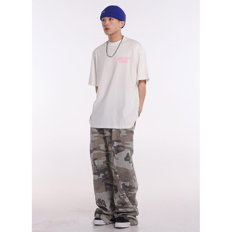 Unisex T-Shirts GALLERY DEPT Summer Loose Tee