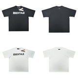 Fog Essentials T Shirts Spring Summer FOG Double Line Letter Crew Neck Vest