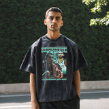 Mens Vintage T Shirt Short Sleeve T-Shirt Men's and Women's