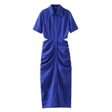 Women Dresses Pleated Dress