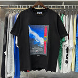 Kith T-Shirt Kith & TAG Heuer Wave Print Tee