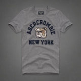 New Women's Short Sleeved T-shirt with Letters on The Deer S