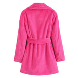 Women Fur Jacket Fashion Plush Coat
