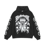 Hellstar Hoodie & Pants Vintage Washed Old Hooded Sweater Hoodie