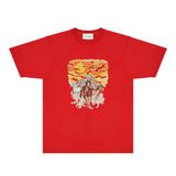 Casablanca T Shirts Fashion Print Street